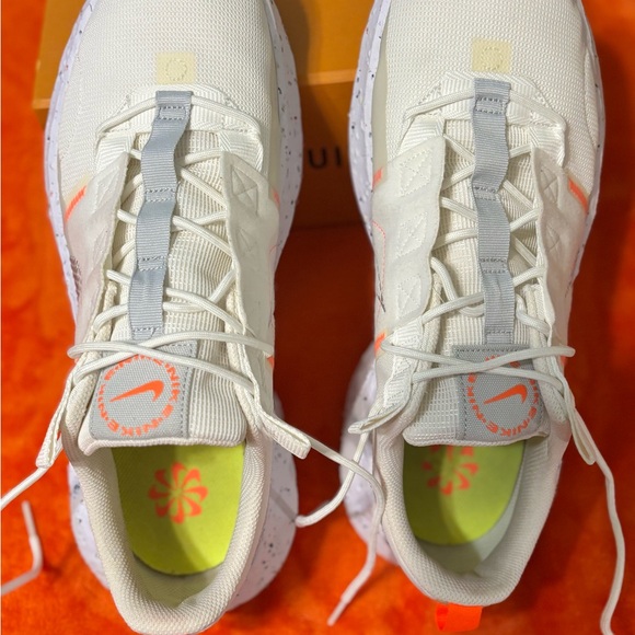 NEW Nike Crater Impact SE Men's Sneakers White/Sunkist Orange DEADSTOCK - Sz 13 - Picture 14 of 16